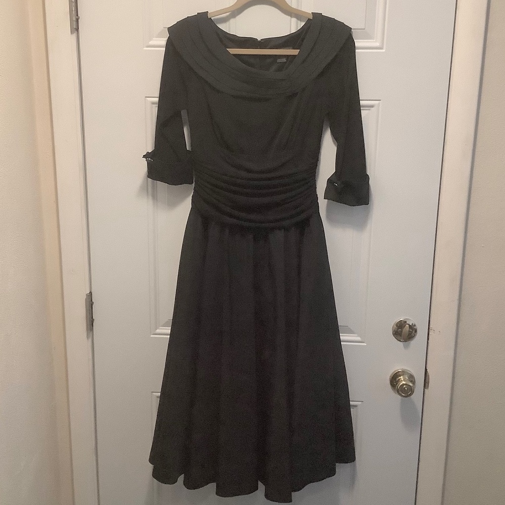 Jessica Howard| 50’s Style Black Evening Dress Sz 6 Wedding Chorale Choir
